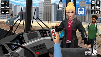 Bus Simulator Driving Games 3D poster