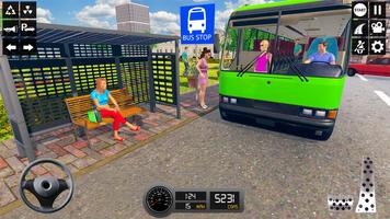 Xe buýt lái xe buýt Sim 3d ảnh chụp màn hình 2