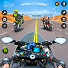 Moto Traffic Bike race game 3d icône