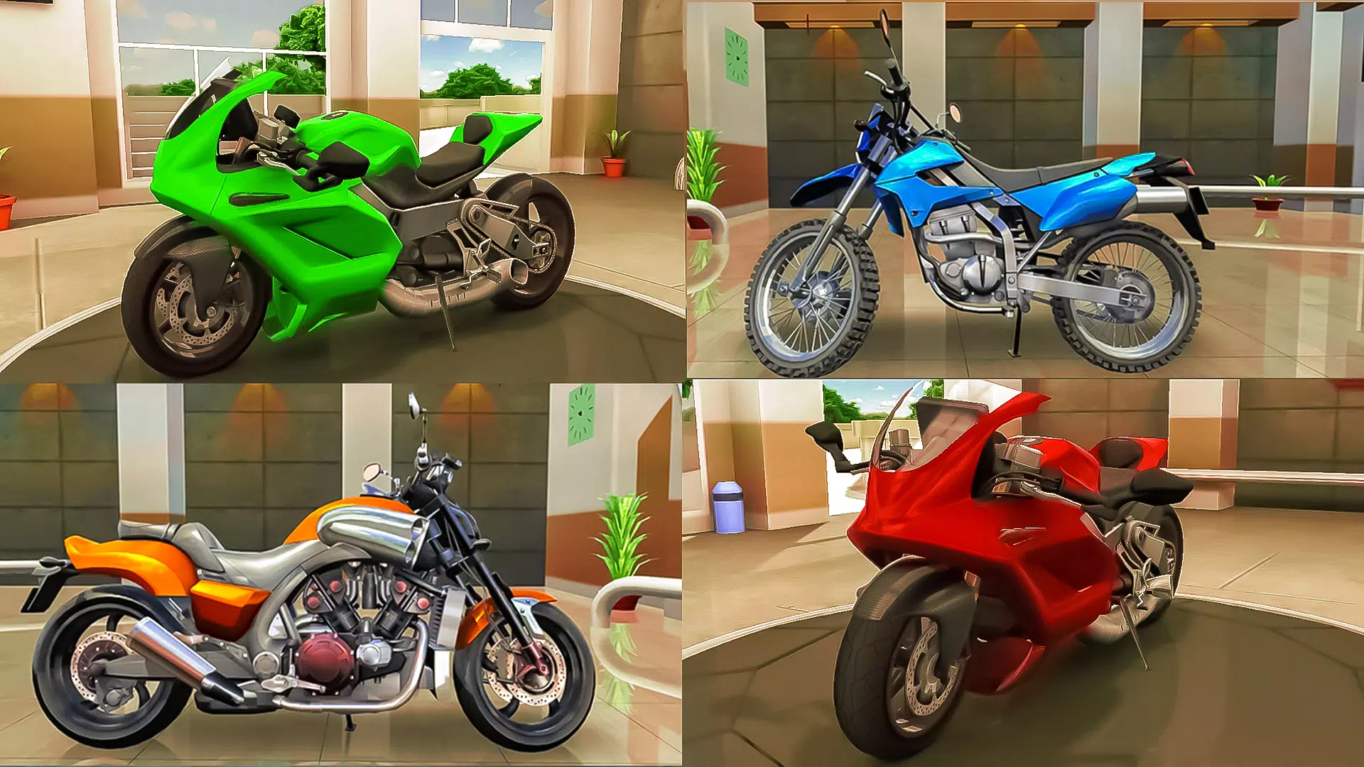 Mega Jogo de Motos Com Gráficos Incríveis Para Android – Moto Traffic Bike  Race Game 3d 