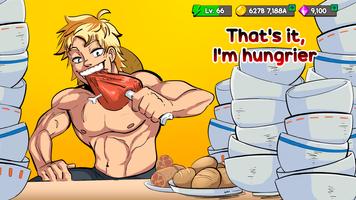 Food Fighter Clicker - Tap Tap imagem de tela 1