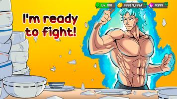 Food Fighter Clicker - Tap Tap imagem de tela 2