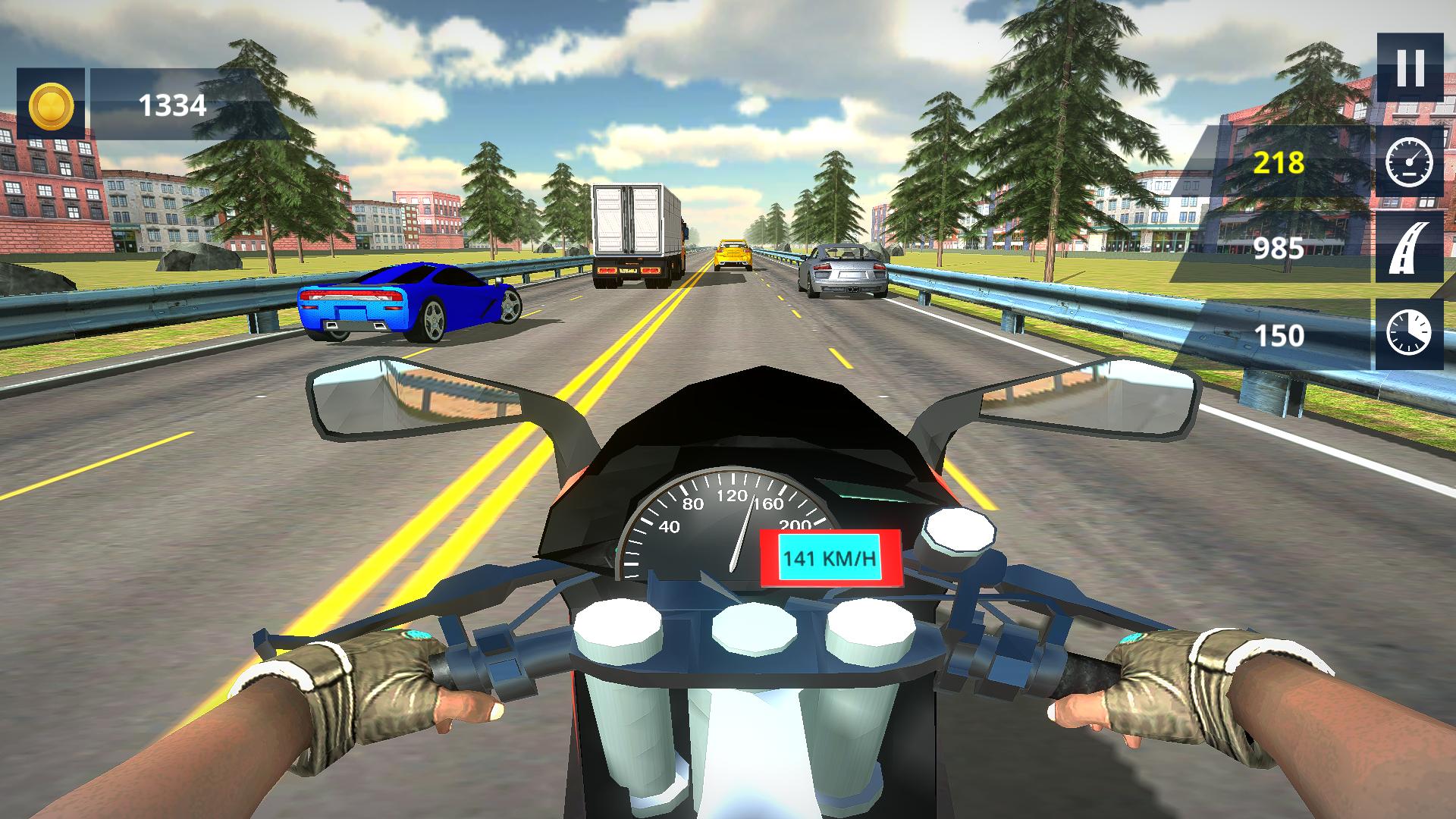 Игра Traffic Racer Moto