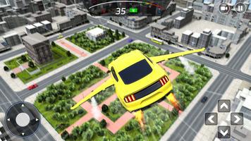 Flying Car Driving Games Sim capture d'écran 1