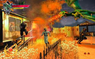 Flying Dino & Dragon Simulator Ekran Görüntüsü 1