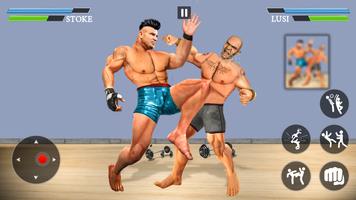 Kung Fu Gym Fighting Games Plakat