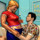 Maman virtuelle Mère enceinte icône