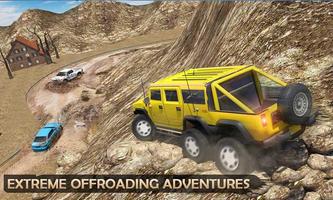 Extreme Offroad Mud Truck Simulator 6x6 Spin Tires poster