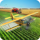 Flying Drone Farming Air Plane simgesi