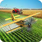 Flying Drone Farming Air Plane icon