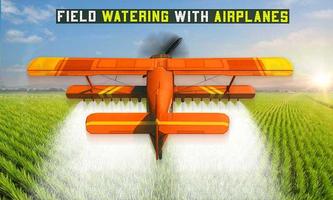 2 Schermata Flying Drone Farming Air Plane