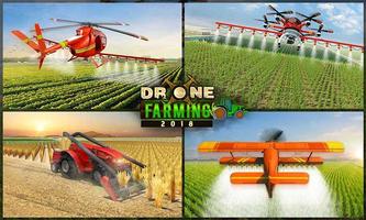 Flying Drone Farming Air Plane постер