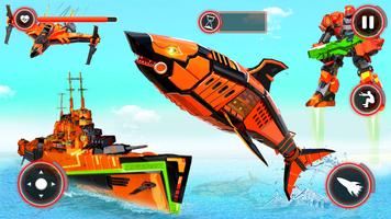 Robot Dolphin Transform Wars screenshot 2