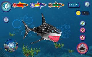 Megalodon Shark Sea Battle capture d'écran 1