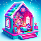 Ice Princess Castle Design иконка