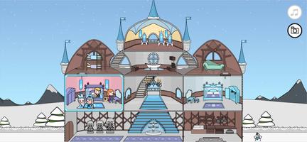 Ice Princess Castle Design capture d'écran 2