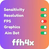 Regedit ffH4X Mod Menu Fire icono