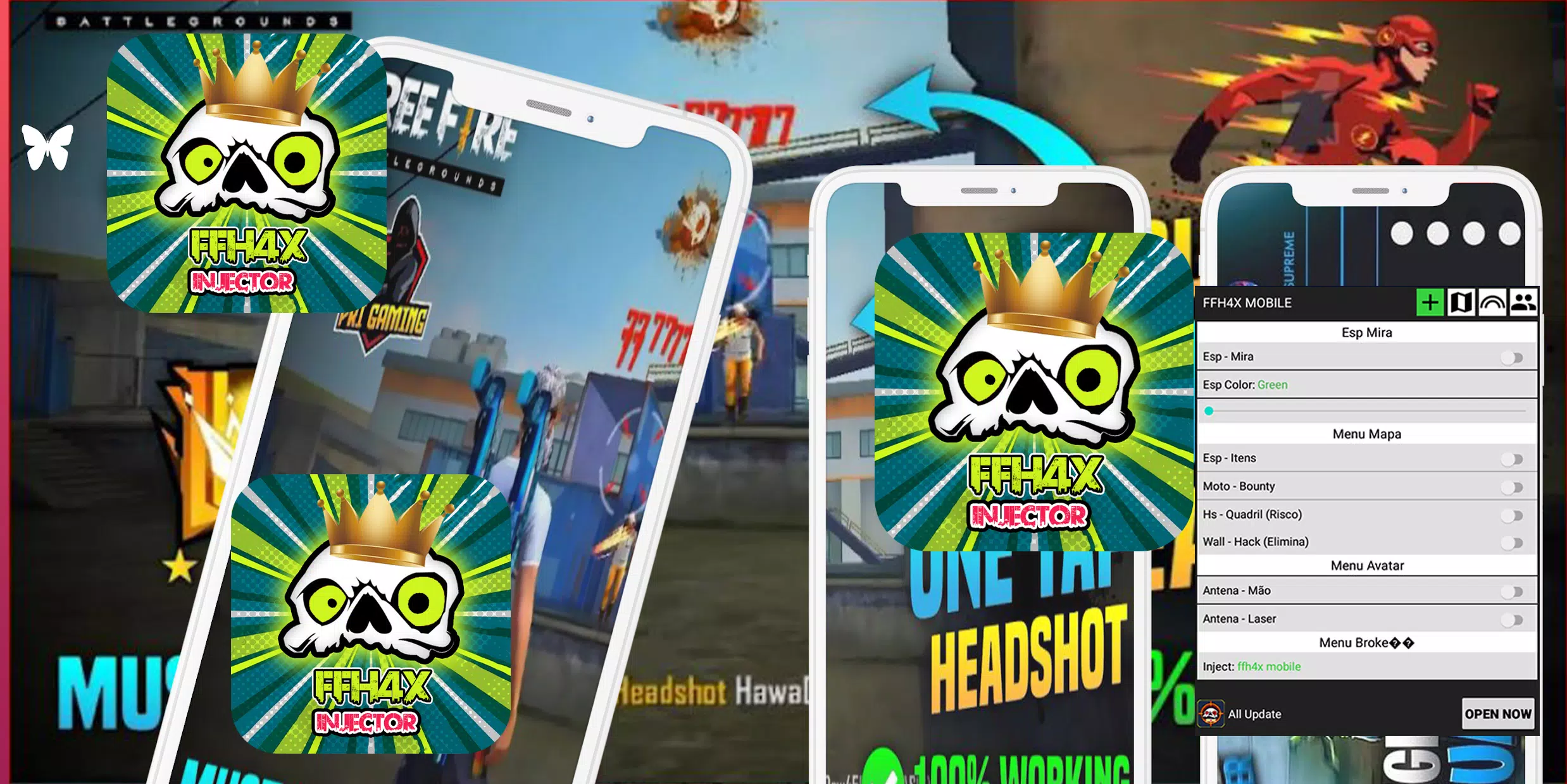 FFH4X - Headshot Mod APK for Android Download