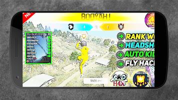FF FFH4X Auto Mod Fire Hack Cartaz