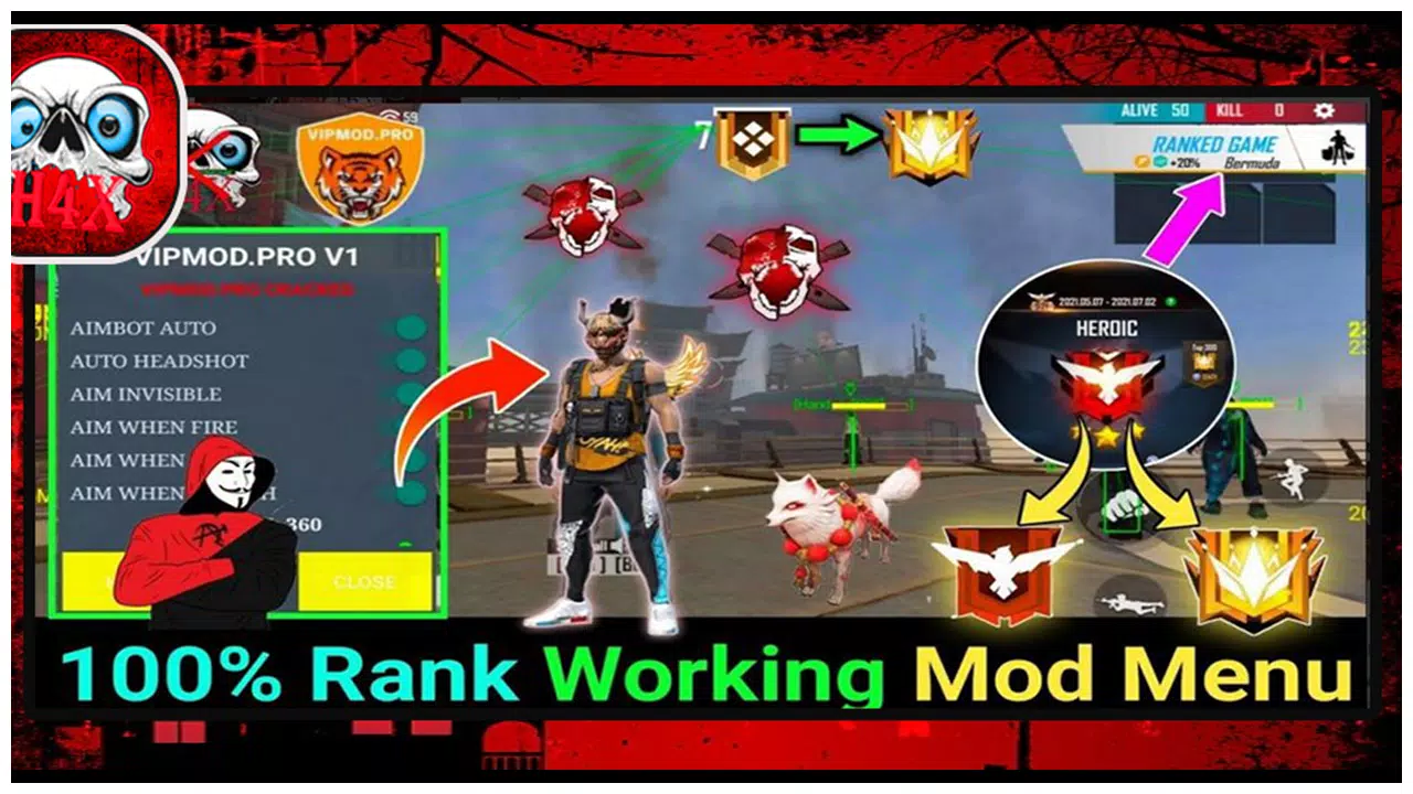 Download FFH4X Advice For Fire Mod Menu android on PC