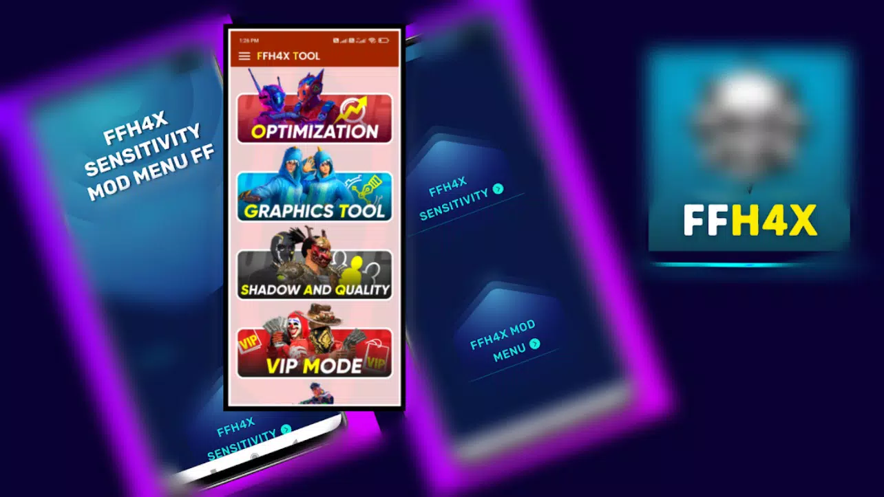 Versão Mais Recente] FFH4X Mod Menu APK V96 Baixar - Ffh4xapk