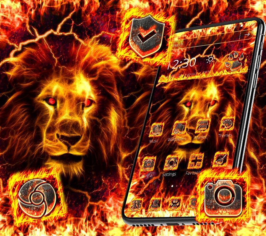 Fire Lion Theme For Android Apk Download - fire lion roblox