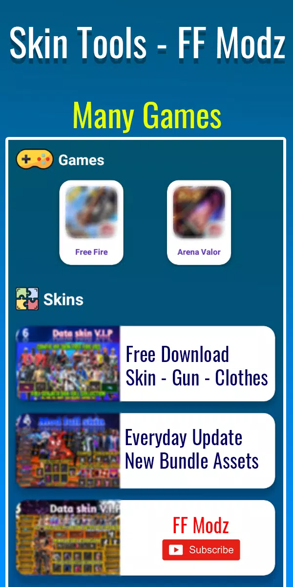 Best skin tool app free fire ! skin tool application ! all gan skin in ff  GFF GAMINIG #freefire 