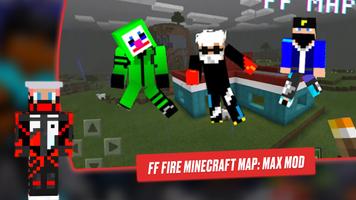 FF Fire Minecraft Map: Max Mod постер