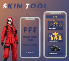 FFF FF Skin Tool, Elite pass Bundles, Emote, skin Affiche