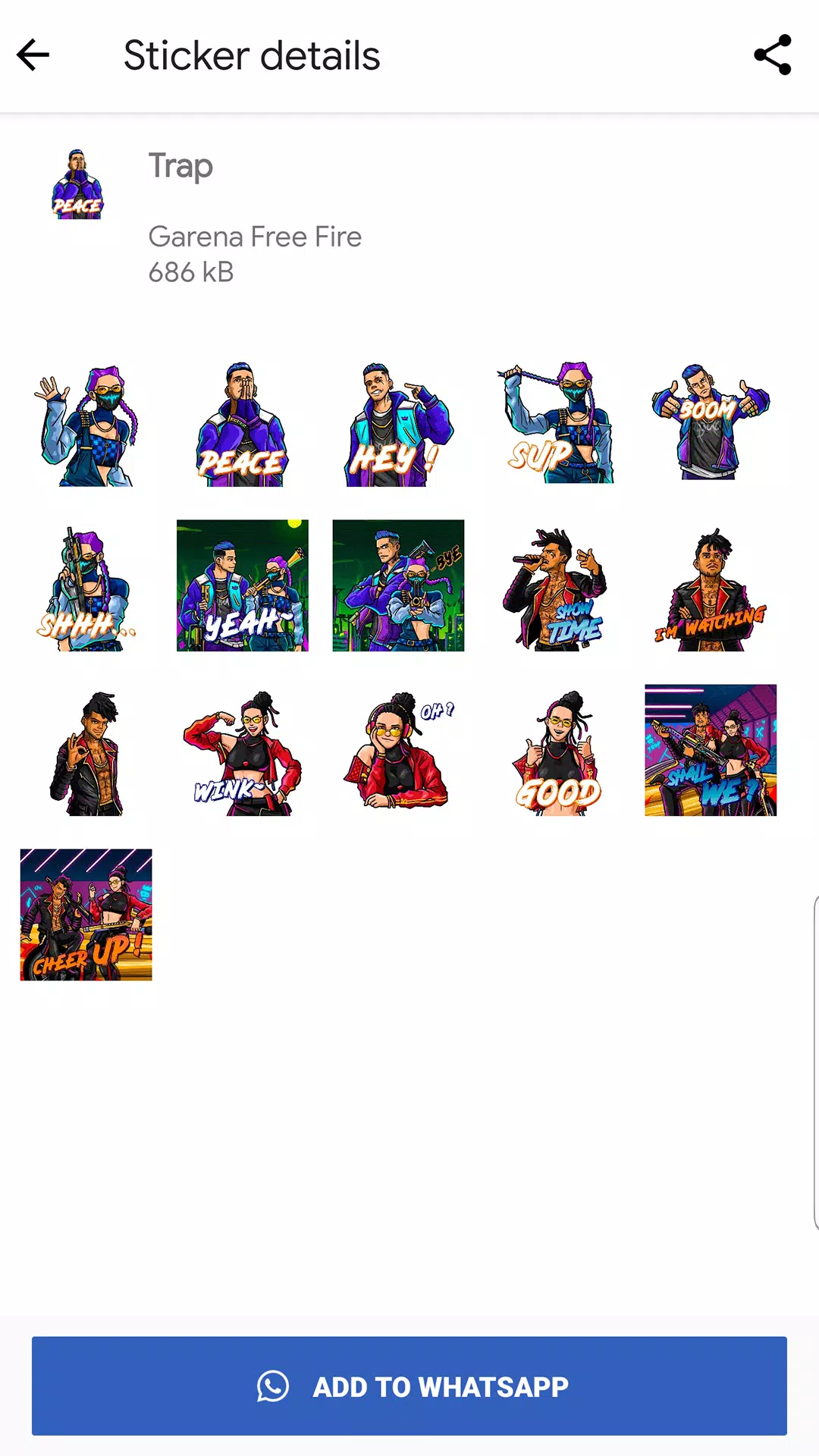 stiker whatsapp free fire stiker whatsapp free fire