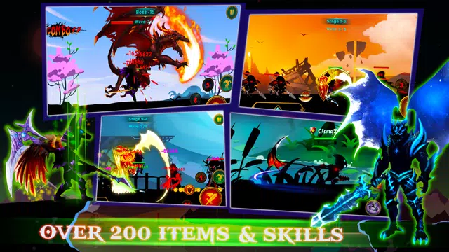 Screenshot 1 for Demon Warrior: Stickman Shadow