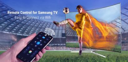 Télécommande pour Samsung TV Affiche