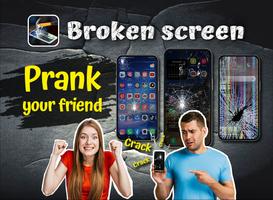 Broken Screen 4K Pranks Plakat