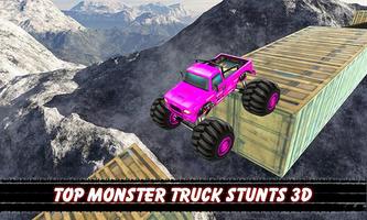 Impossible Monster Stunts Tracks Game plakat