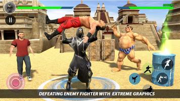 Ninja Kung Fu Fight Arena: Nin تصوير الشاشة 2