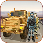 US Army Transporter Truck Game 圖標