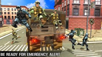 US Army Transporter Truck Game 截圖 3