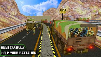 US Army Transporter Truck Game 截圖 1