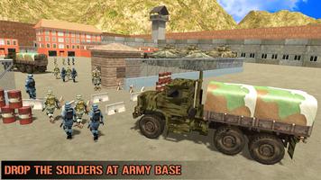 US Army Transporter Truck Game 截圖 2