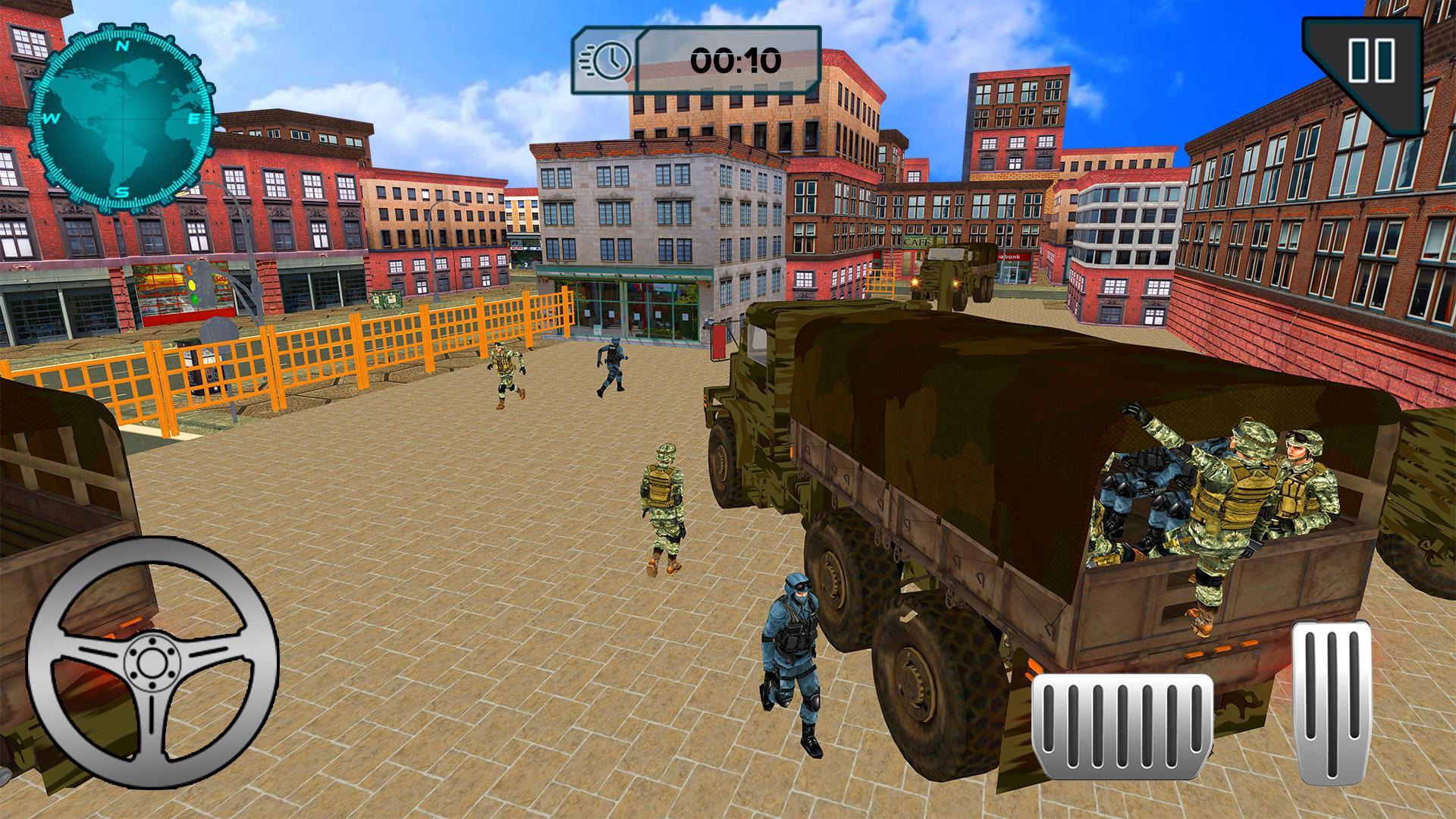Android 用の 米国 軍 トランスポーター トラック 運転 ゲーム Apk をダウンロード
