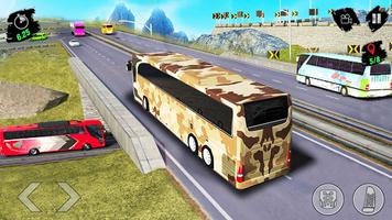 Real Army Bus Driving Games 3D poster