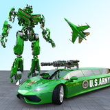 Flying Limo Car Robot Сhange icono