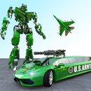 Flying Limo Car Robot Сhange APK