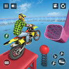 Bike Stunt 3D - Wipeout Stunts icône