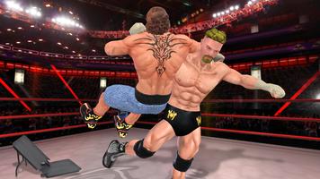 Wrestling Ring Fighting Games 截图 1