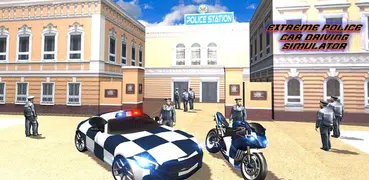 extremo policía coche car game