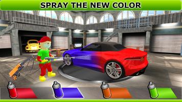 Stickman Car Mechanic Garage تصوير الشاشة 3