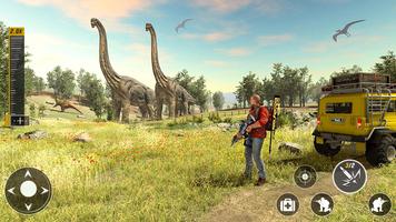 برنامه‌نما Real dinosaur Hunter games 3d عکس از صفحه