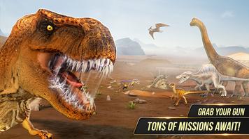 Dino Hunting Master Offline постер