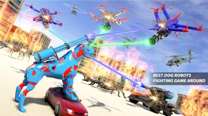 Baixar Dog Robot Transform: Real Dron APK